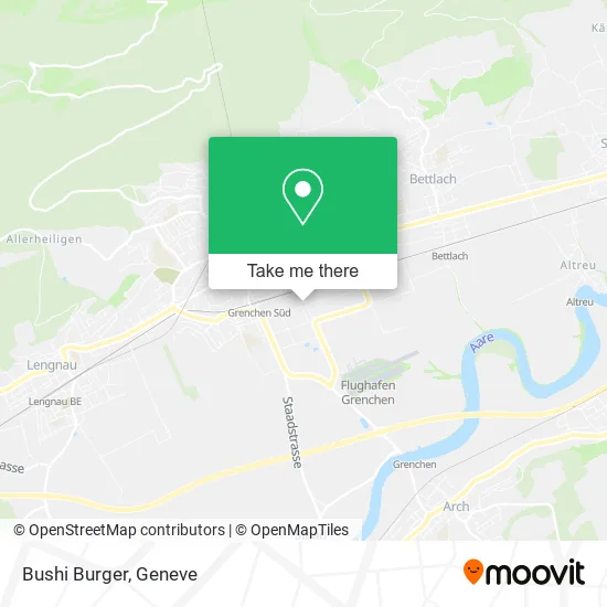 Bushi Burger map
