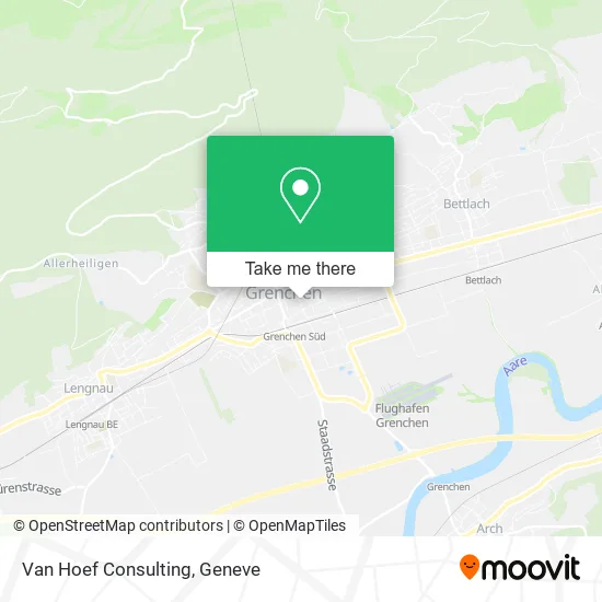 Van Hoef Consulting map