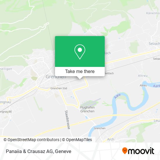 Panaiia & Crausaz AG map
