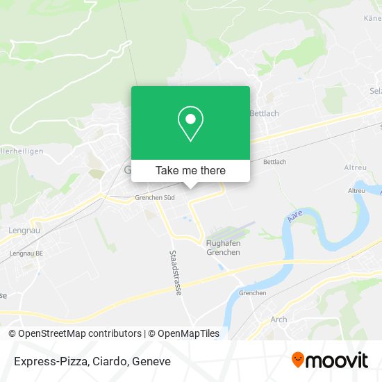 Express-Pizza, Ciardo map