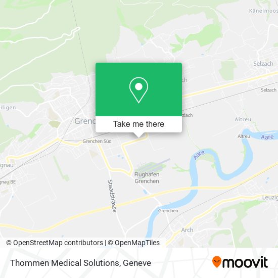 Thommen Medical Solutions map