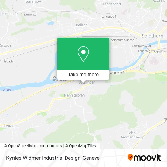 Kyriles Widmer Industrial Design map