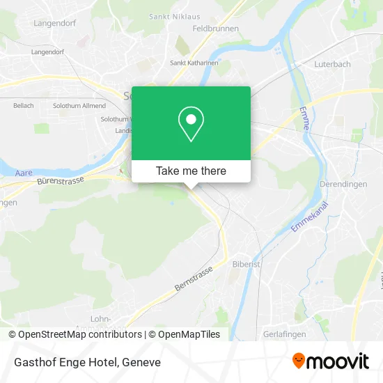 Gasthof Enge Hotel map