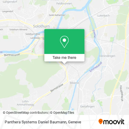 Panthera Systems Daniel Baumann map