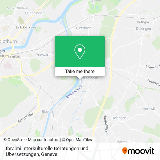 Ibraimi Interkulturelle Beratungen und Übersetzungen map