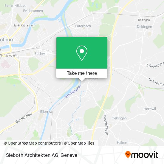 Sieboth Architekten AG map