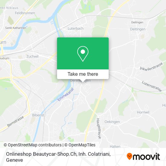 Onlineshop Beautycar-Shop.Ch, Inh. Colatriani map