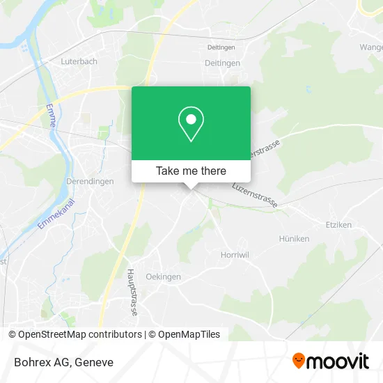 Bohrex AG map