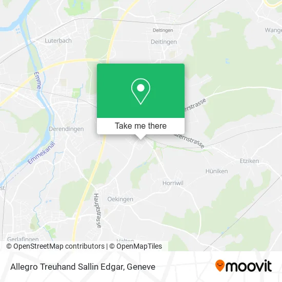 Allegro Treuhand Sallin Edgar map