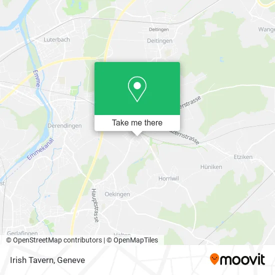 Irish Tavern map