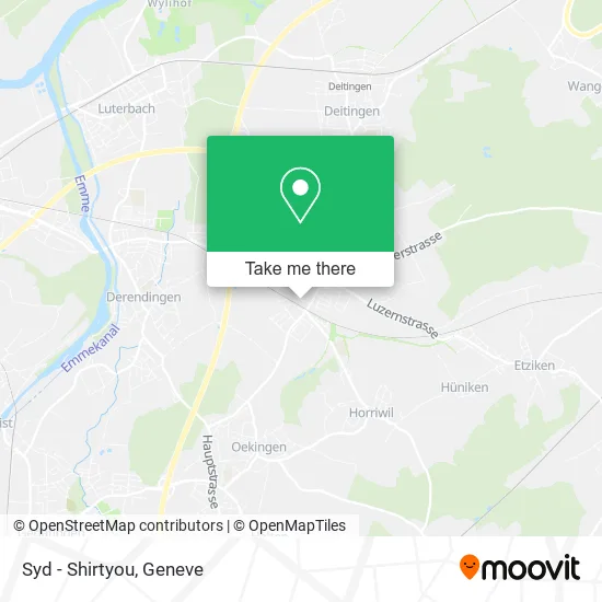 Syd - Shirtyou map