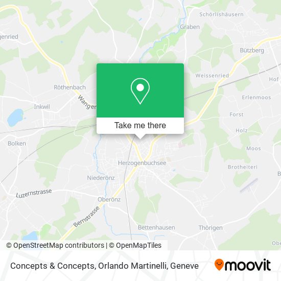 Concepts & Concepts, Orlando Martinelli map