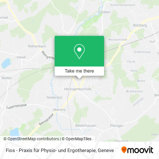 Fios - Praxis für Physio- und Ergotherapie map