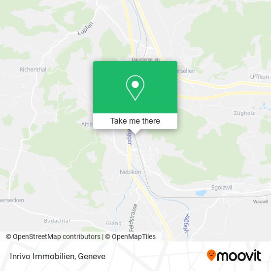 Inrivo Immobilien map