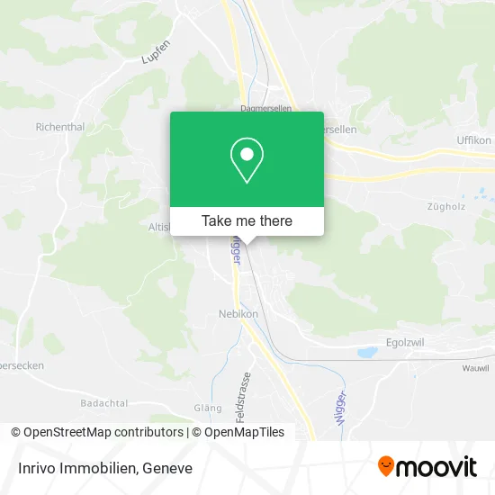 Inrivo Immobilien map