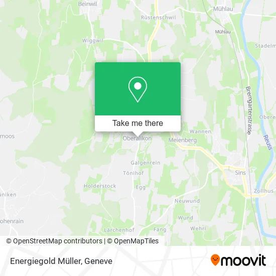 Energiegold Müller map