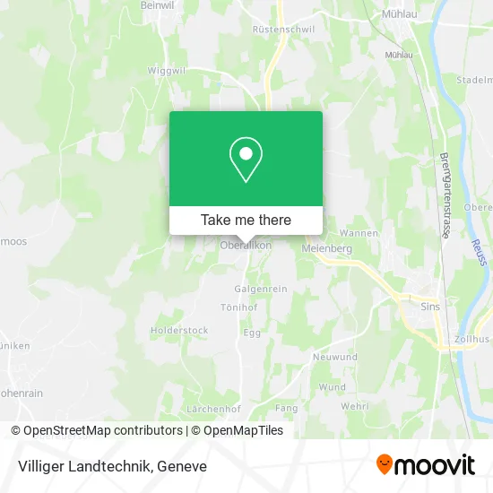 Villiger Landtechnik map
