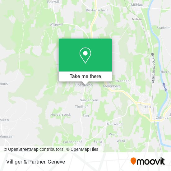 Villiger & Partner map