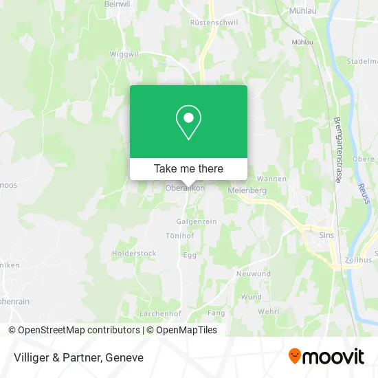 Villiger & Partner map