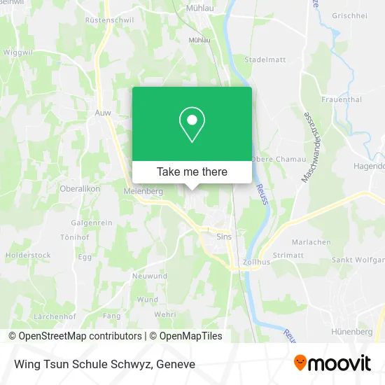 Wing Tsun Schule Schwyz map