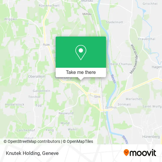 Knutek Holding map