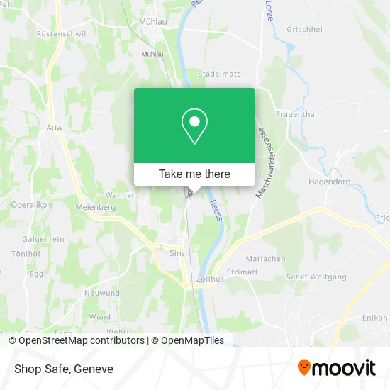 Shop Safe map