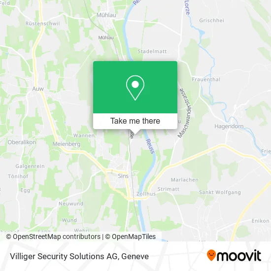 Villiger Security Solutions AG map