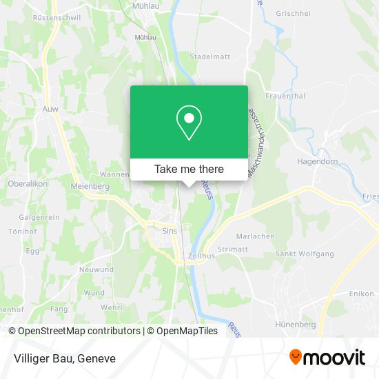 Villiger Bau map