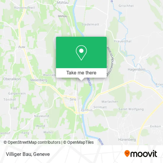 Villiger Bau map