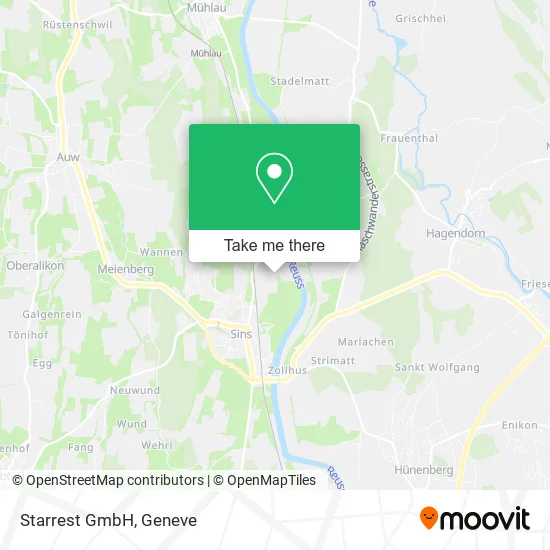 Starrest GmbH map
