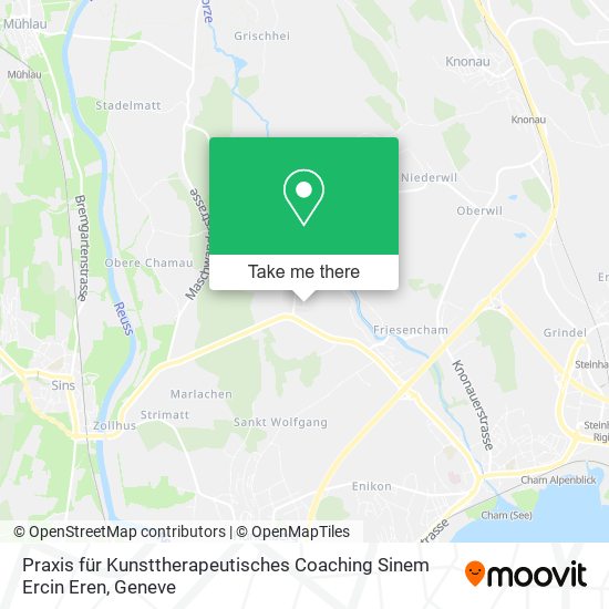 Praxis für Kunsttherapeutisches Coaching Sinem Ercin Eren map