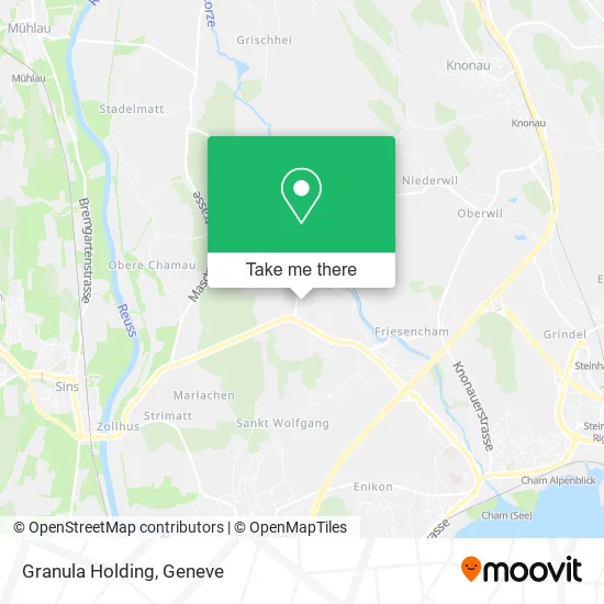 Granula Holding map