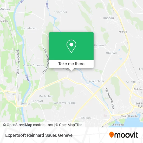 Expertsoft Reinhard Sauer map