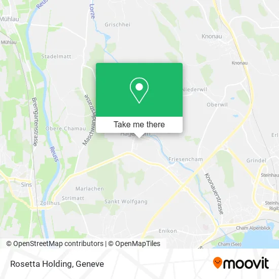 Rosetta Holding map
