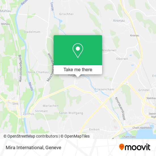 Mira International map