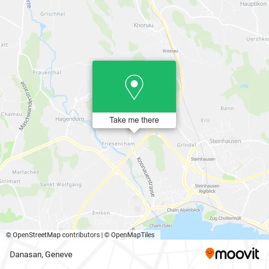 Danasan map