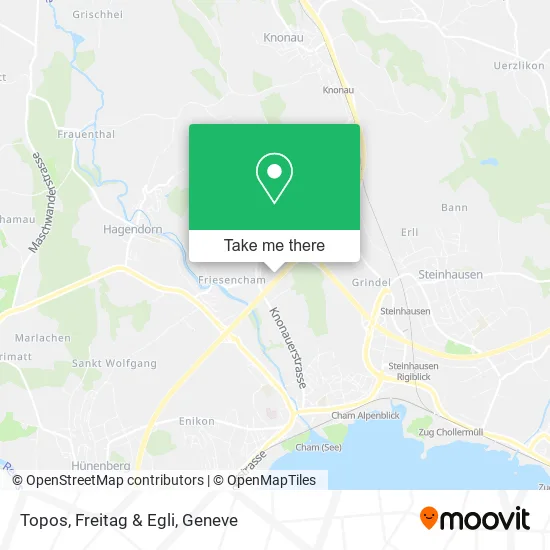 Topos, Freitag & Egli map