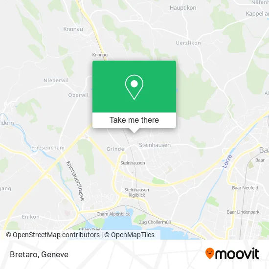 Bretaro map