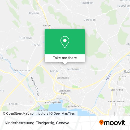 Kinderbetreuung Einzigartig map