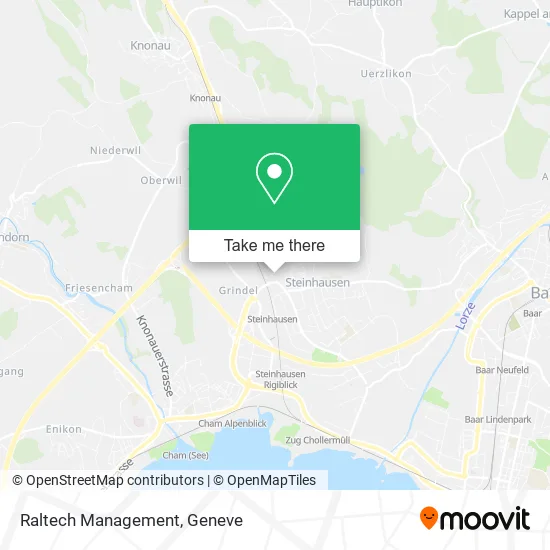 Raltech Management map
