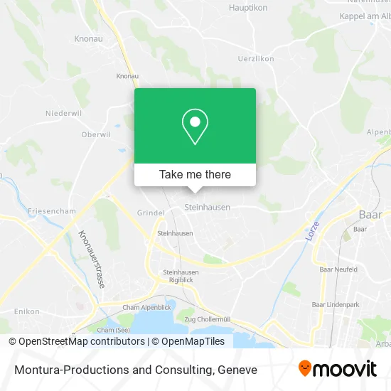 Montura-Productions and Consulting map