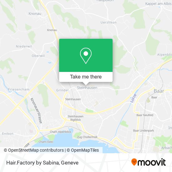 Hair.Factory by Sabina map