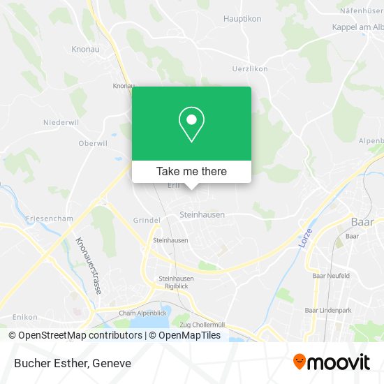 Bucher Esther map