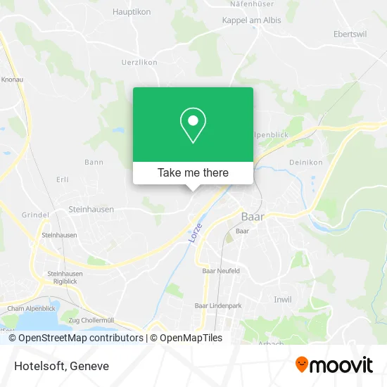 Hotelsoft map
