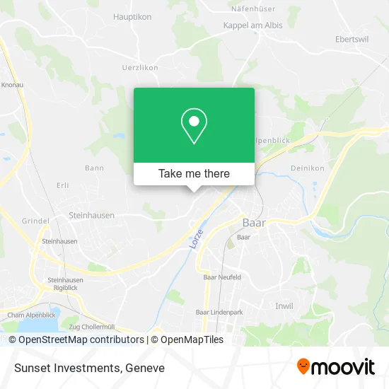 Sunset Investments map