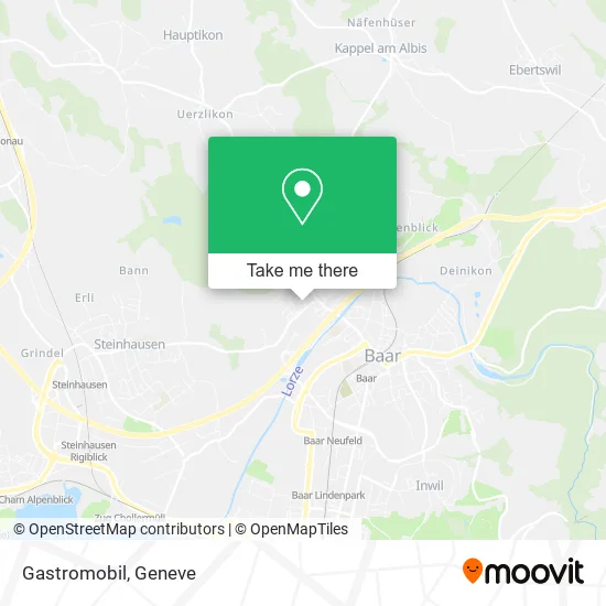 Gastromobil map