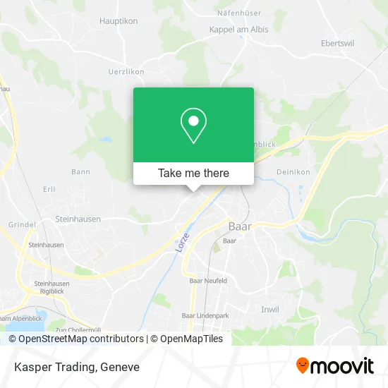 Kasper Trading map