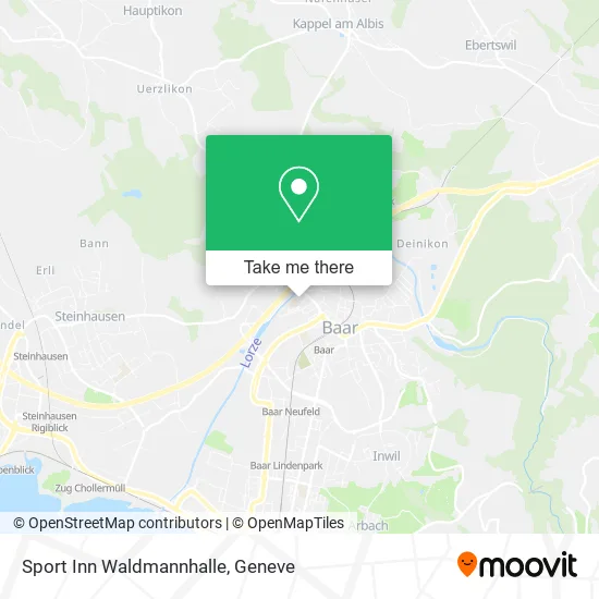 Sport Inn Waldmannhalle map
