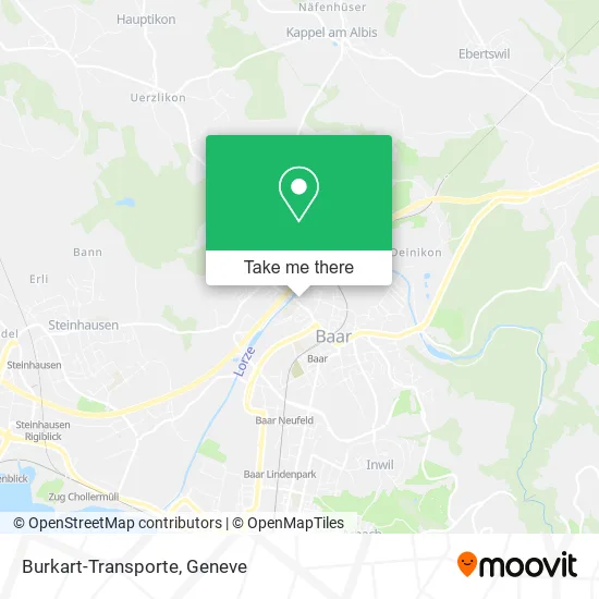 Burkart-Transporte map