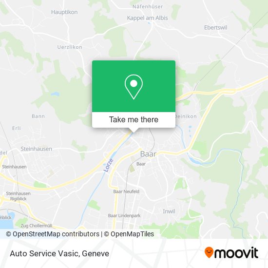 Auto Service Vasic map